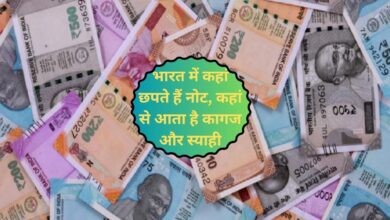 Indian Currency Notes:भारत में कहां छपते हैं नोट, कहां से आता है कागज और स्याही