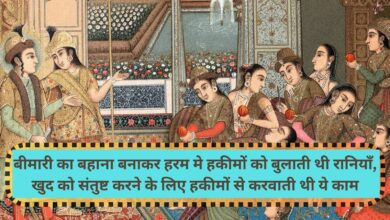 Mughal Harem:बीमारी का बहाना बनाकर हरम मे हकीमों को बुलाती थी रानियाँ, खुद को संतुष्ट करने के लिए हकीमों से करवाती थी ये काम