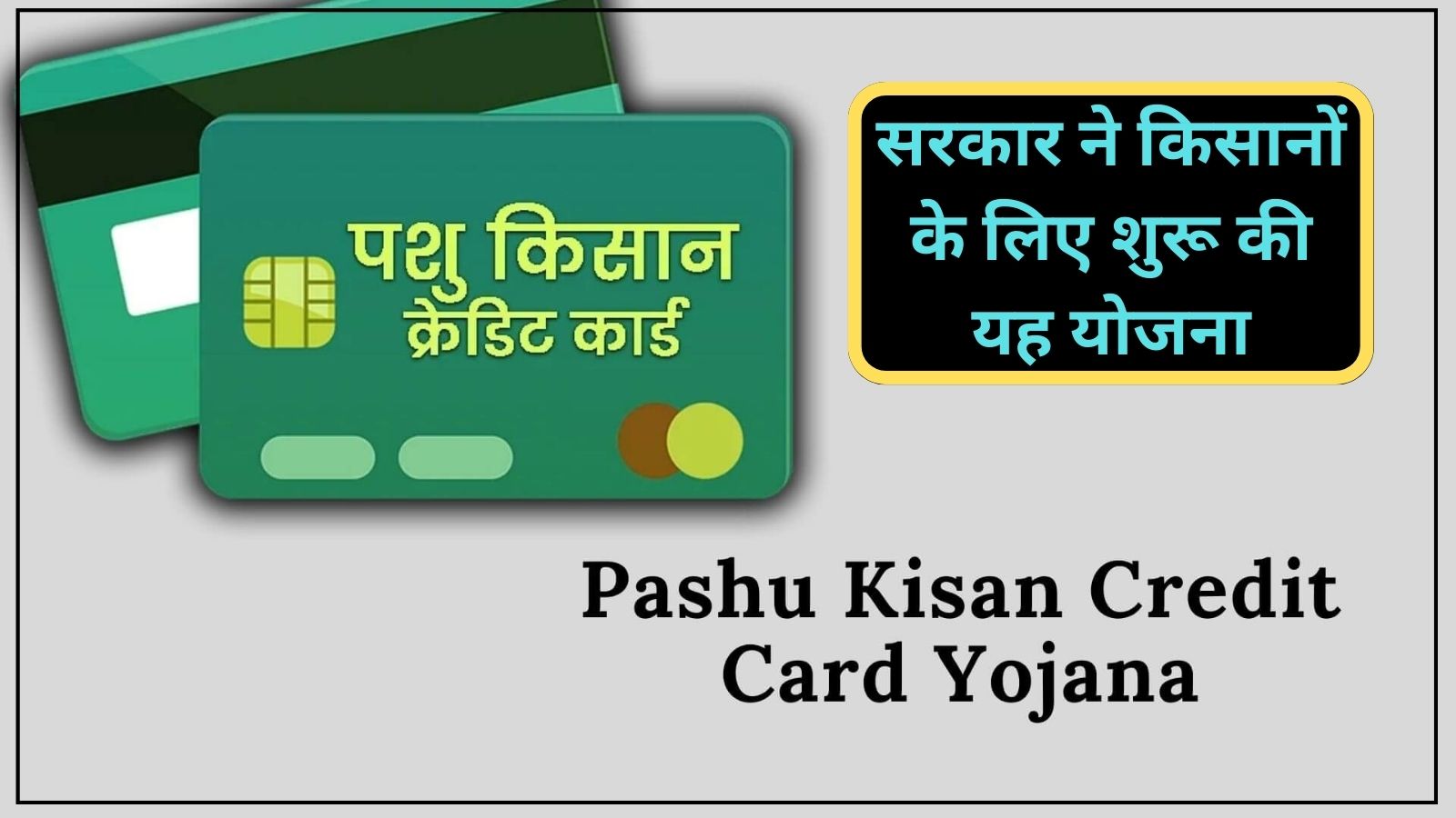 Pashu Kisan Credit Card Scheme: सरकार ने क‍िसानों के ल‍िए शुरू की यह योजना, जानिए इस योजना के फायदे