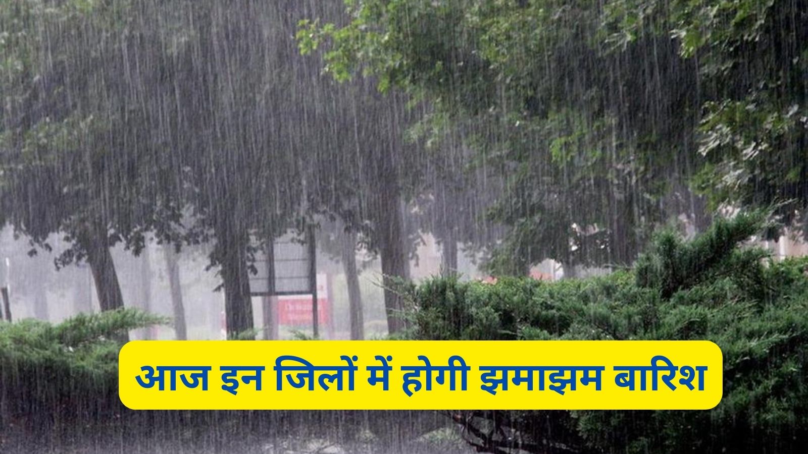 Haryana Weather :हरियाणा में मौसम विभाग ने जारी किया अलर्ट, आज इन जिलों में होगी झमाझम बारिश