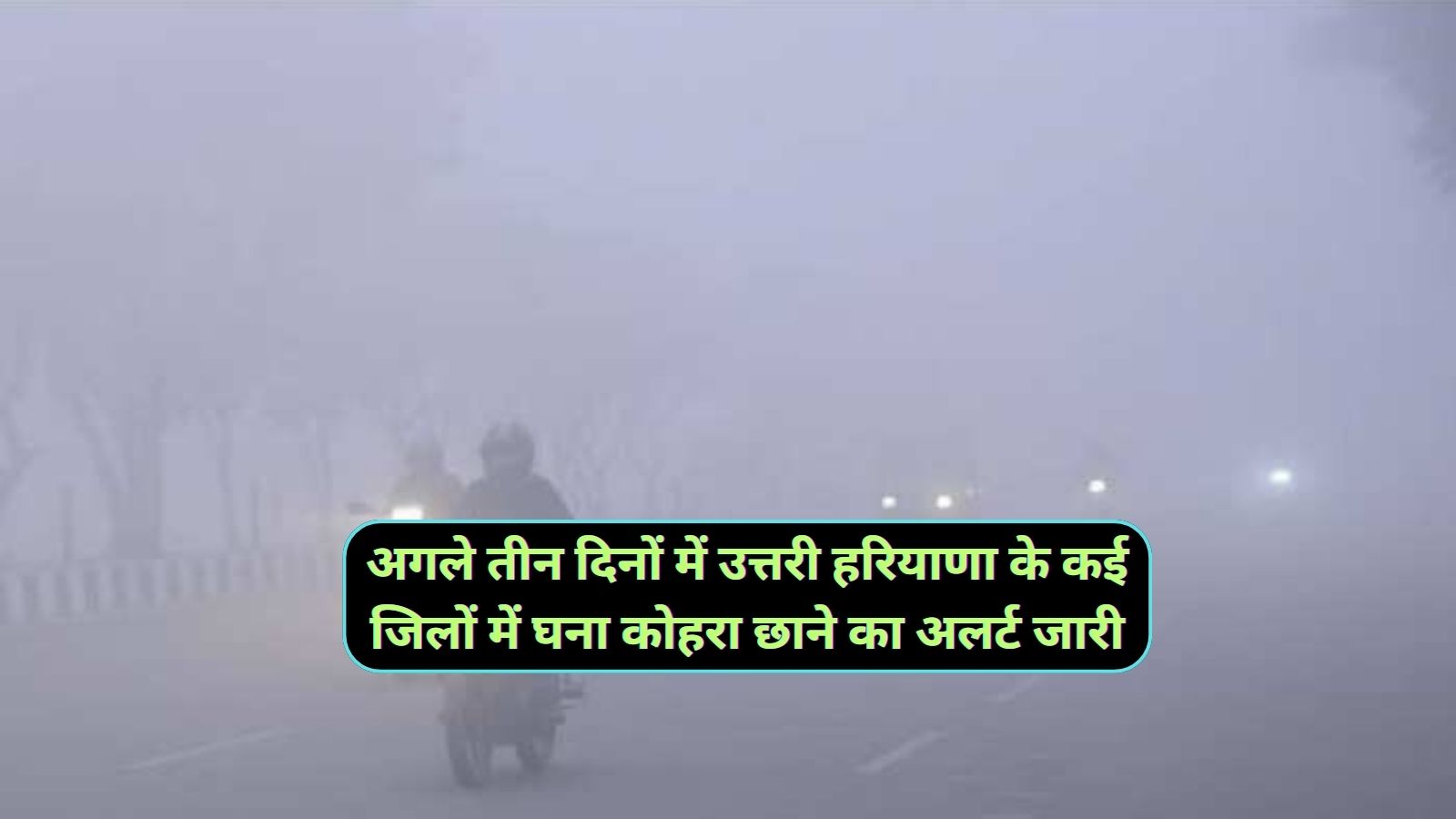 Cold Wave In Haryana:हरियाणा में शीत लहर का कहर जारी,अगले तीन दिनों में उत्तरी हरियाणा के कई जिलों में घना कोहरा छाने का अलर्ट जारी,