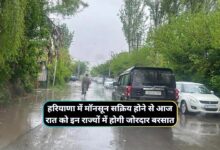 Haryana Monsoon Update 8 August