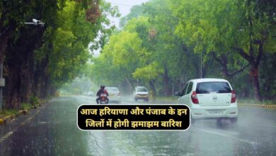 Monsoon Forecast Haryana Punjab 16 August