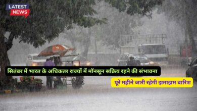 Monsoon Forecast 2 September 2024