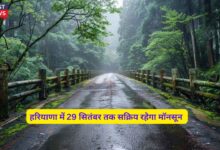 Monsoon Update Haryana 22 September