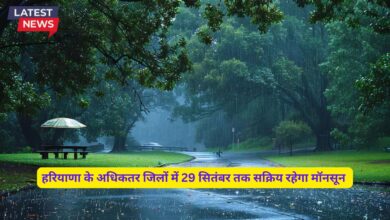 Monsoon Update Haryana 23 September