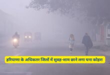 Haryana Ka Mausam 22 November