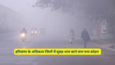 Haryana Ka Mausam 22 November