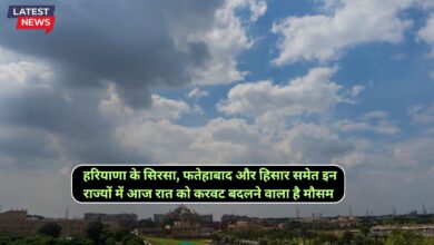 Mausam Forecast Haryana 30 November