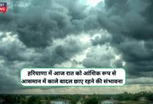 Haryana Me Aaj Raat Ka Mausam 11 December