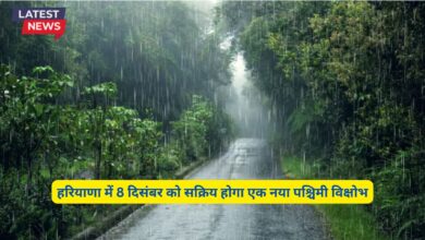 Haryana Me Mausam 6 December